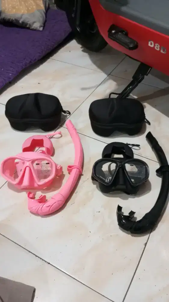 Alat snorkling harga murmer