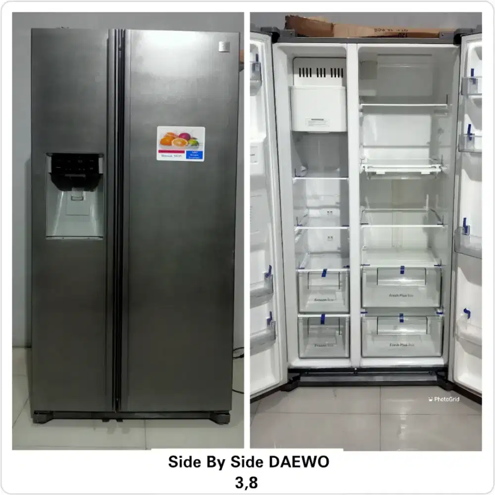 Kulkas Side by Side Daewo