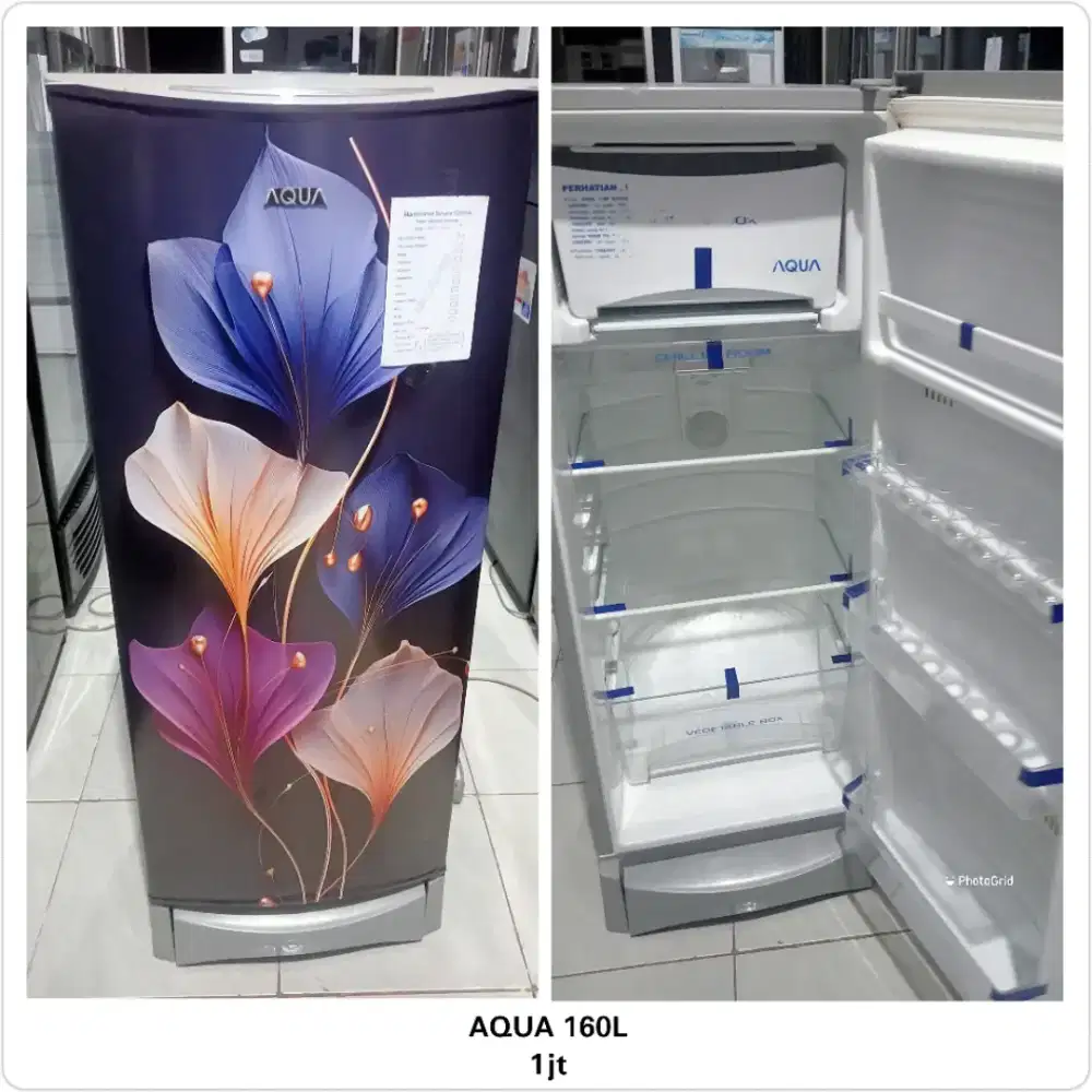 Kulkas 1 pintu Aqua