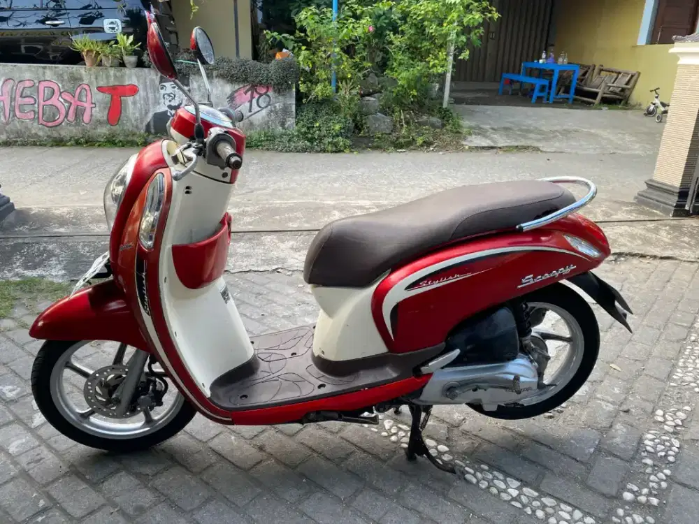 Honda Scoopy injeksi THN 2013 plat AB Kulon Progo