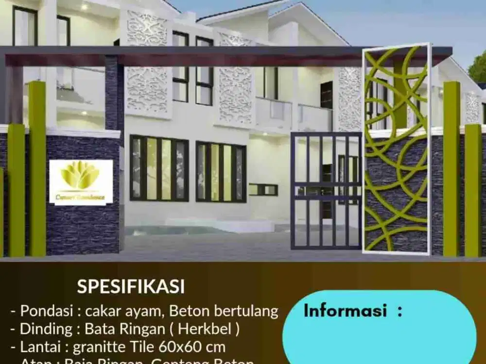 Rumah Mewah Harga Murah Rumah 2 Lantaip