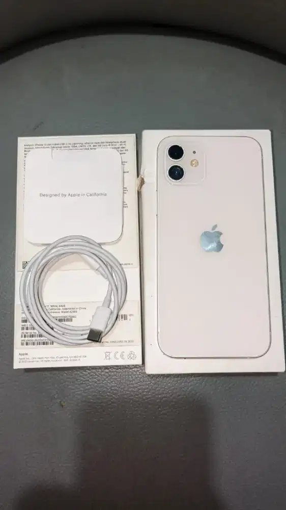 iPhone 12 64gb putih/starlight iBox