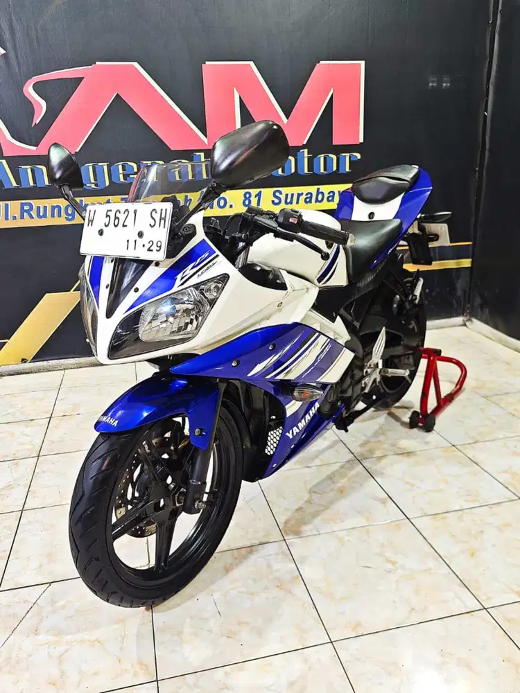 Motor pilihan Yamaha R15 V2 series TH 2014 odo 3rb kekinian