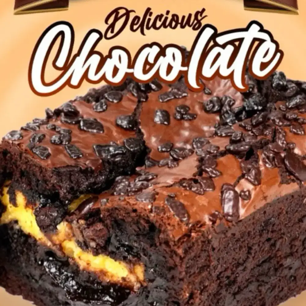 Browcheese Brownies Keju Premium 350gram (10x10x5cm).