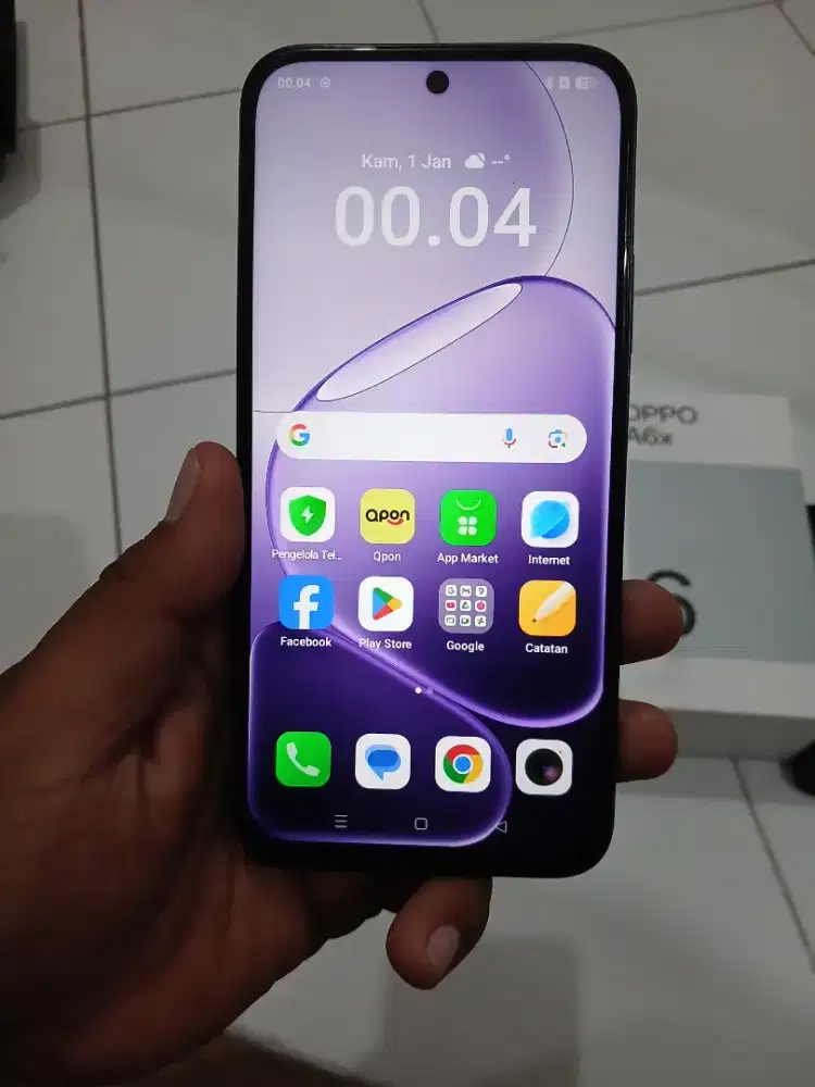 Oppo a6x ram 4/65 fullset mulus