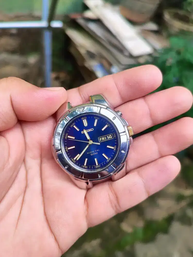 SEIKO KINETIC MOV 5M63-0AE0 MULUS NORMAL TANPA RANTAI