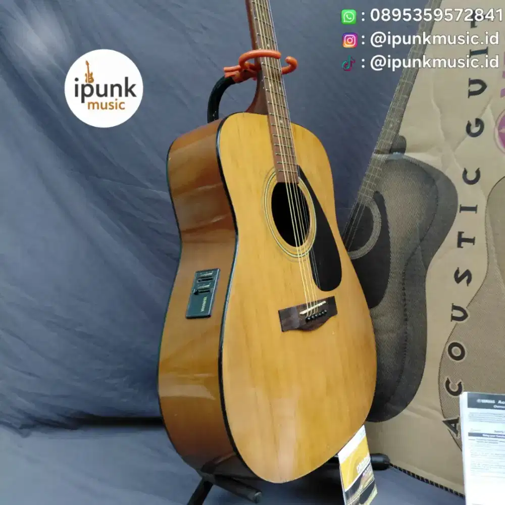 Yamaha FX310 Original Gitar Akustik Elektrik jumbo senar Baru string