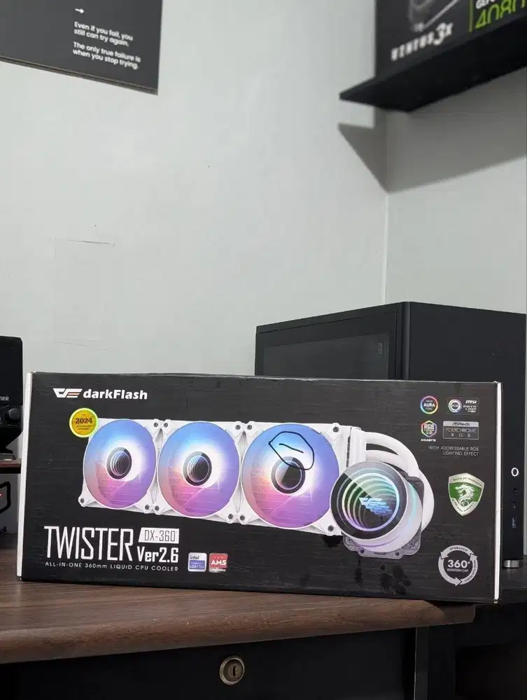 Liquid Cooler Darkdlash TWister V2 360mm Fullset