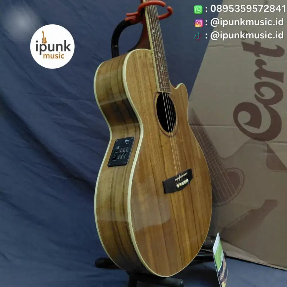 Cort SFX-DAO NAT Original Gitar Akustik Elektrik Cut away senar string