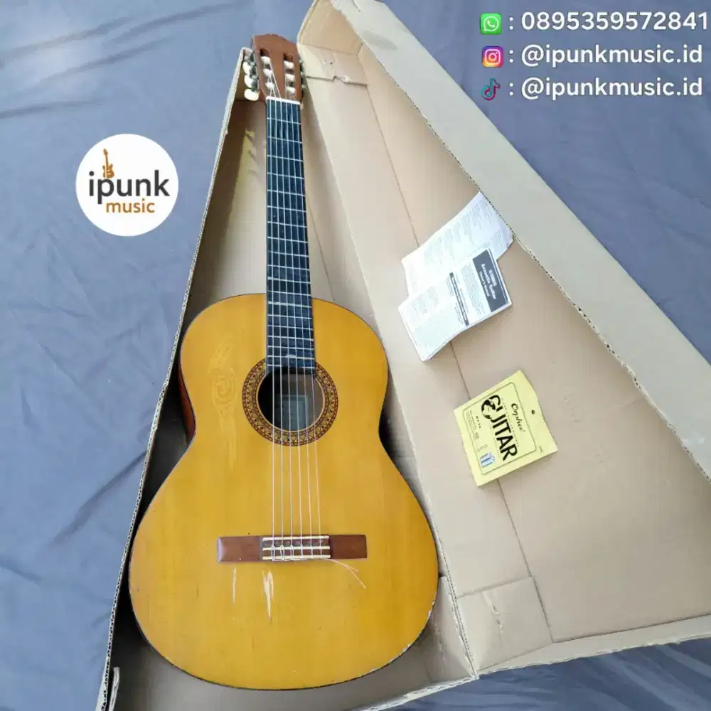Yamaha C315 Original Gitar Klasik bonus Senar baru Nylon