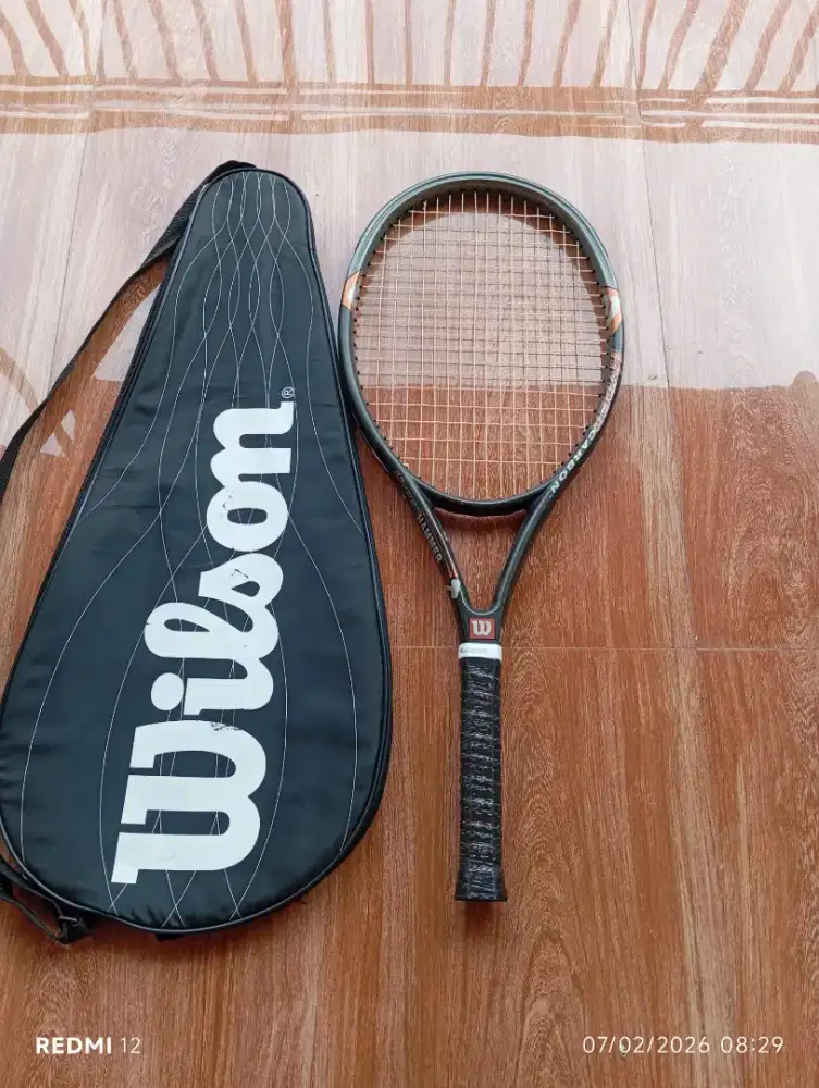 Raket tenis wilson hyper hammer carbon