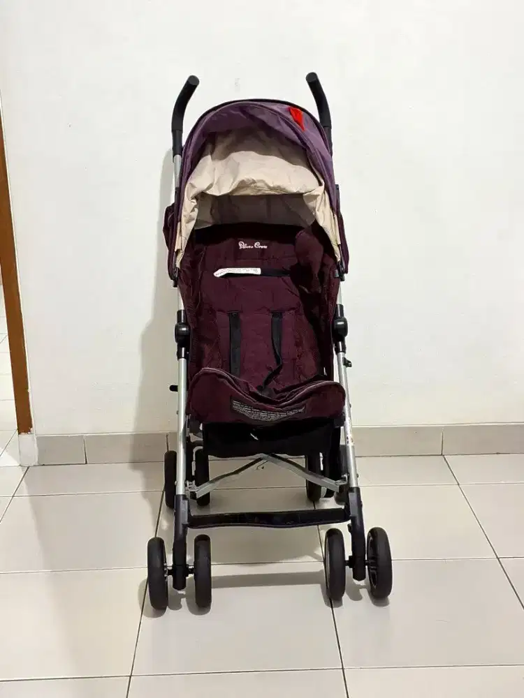 Stroller Silver Cross Pop Sport Warna Ungu made in UK