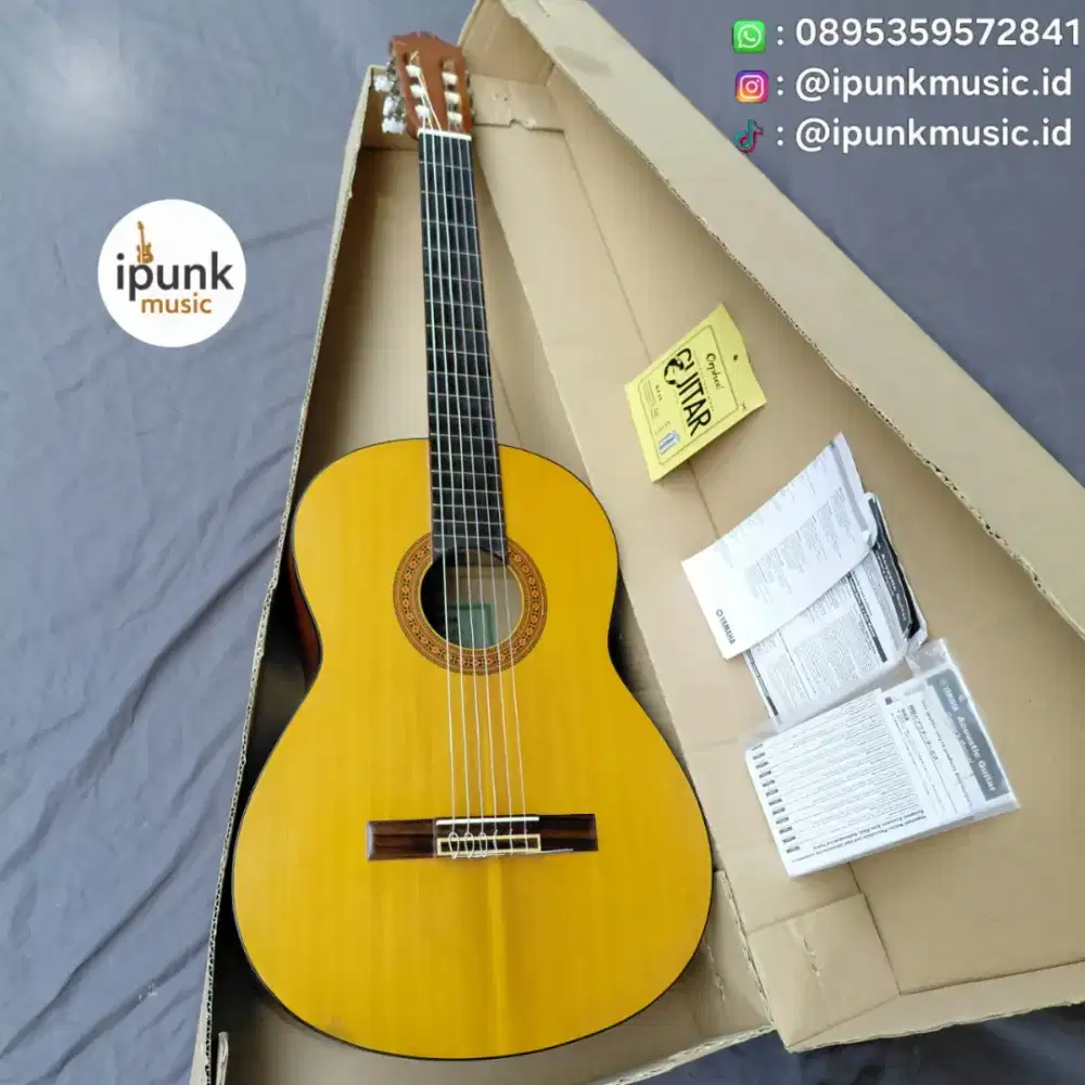 Yamaha C350 Original Gitar Klasik seri diatas C315 Senar baru Nylon