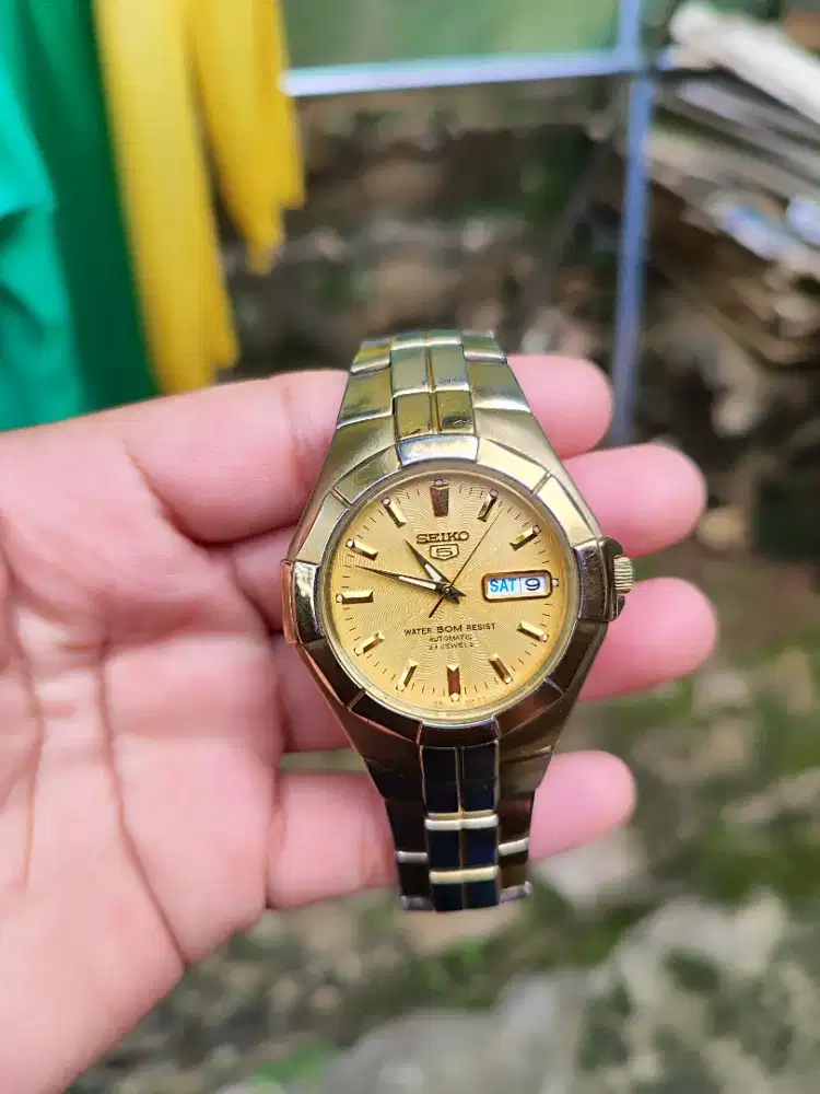 SEIKO AUTOMATIC GOLD 7S36-02J0 MULUS NORMAL SIAP PAKAI