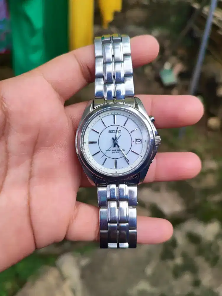 SEIKO RADIO WAVE CONTROL SOLAR MULUS GAK KEPAKAI