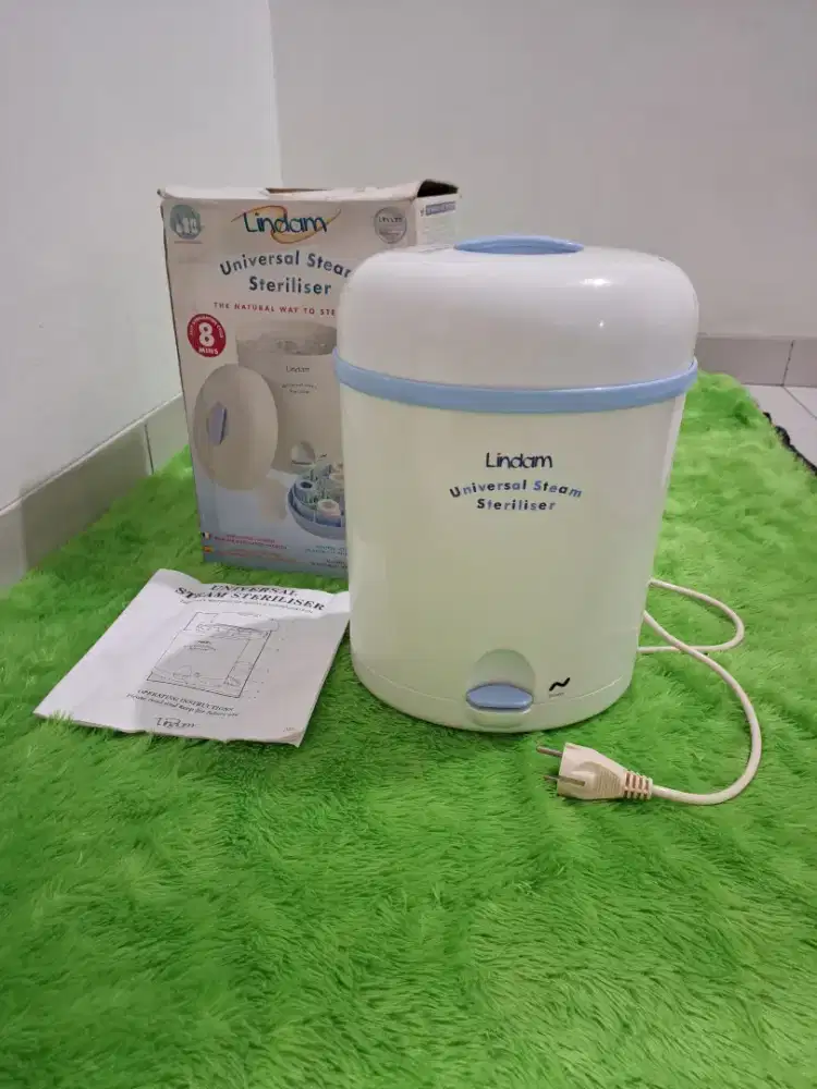 Lindam Universal Steam Steriliser Bottle Alat Sterilisasi Botol Bayi
