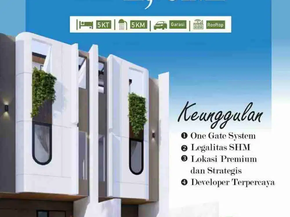 (HOT) Jual Rumah Ready Di Utan Kayu Matraman Jakarta Timur (Akses 2 Mobil) Murah