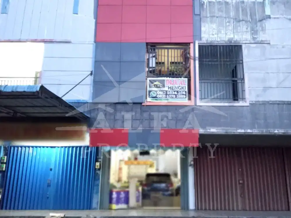 Jual Murah! Ruko Parkiran Luas Cck Cafe/Kuliner/Salon/Bimbel