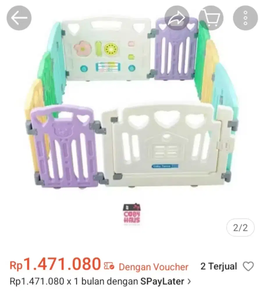 Dijual Parkoln Coby Fence (Pagar bayi) kondisi masih bagus..