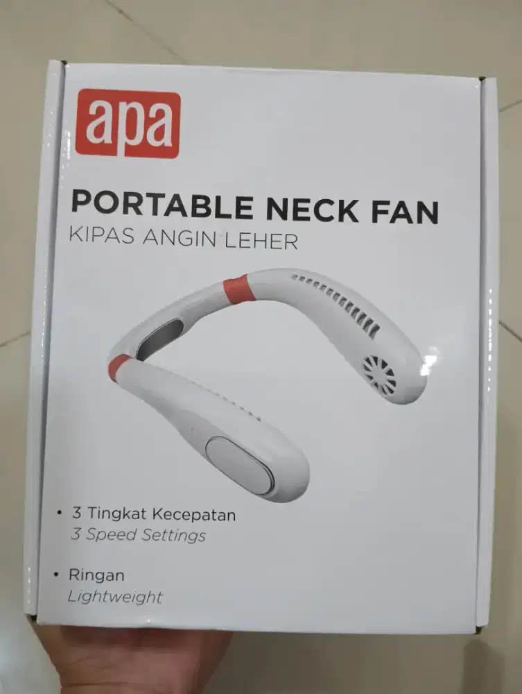 Kipas Angin Leher ( Rechargerable Neck Fan )