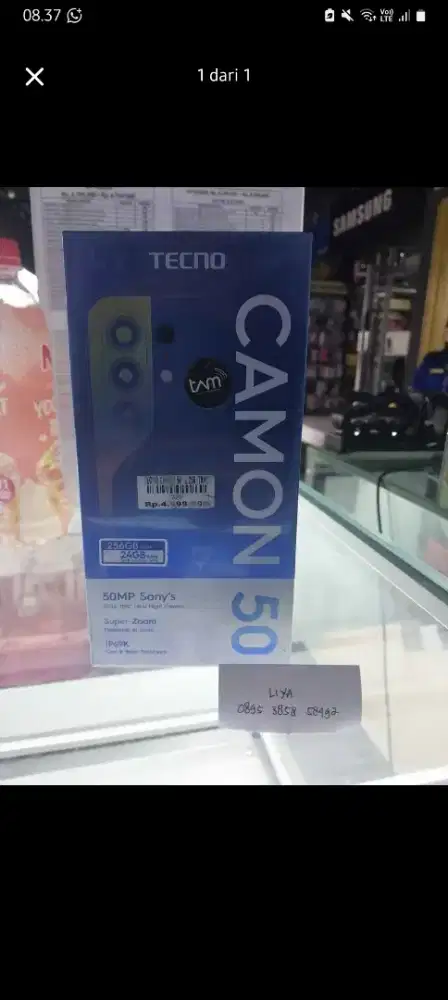 TECNO CAMON 50 12/256 | ATLANTIS DAHSYAT