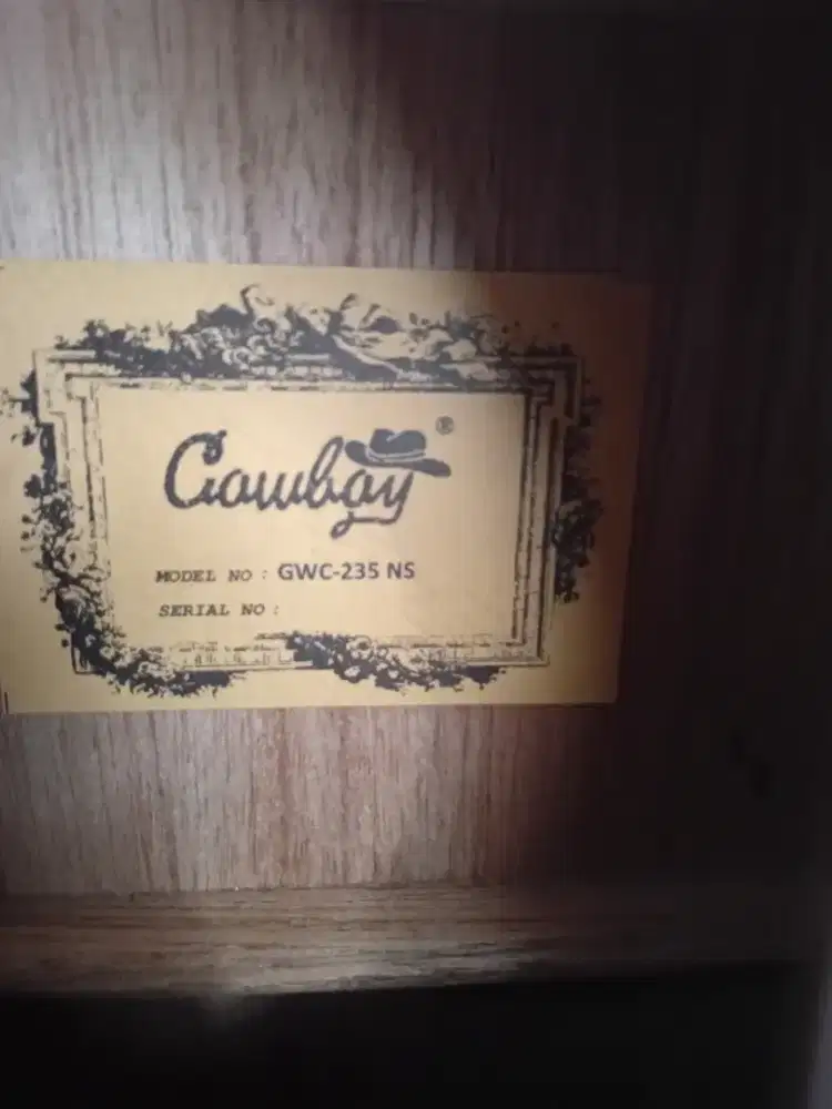 Gitar Akustik Cowboy GWC 235 NS