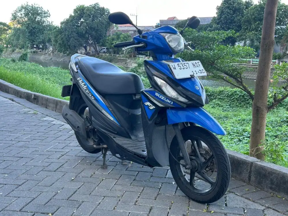 Suzuki address 110 Fi 2015 surat lengkap baru tgn pertama apa adanya