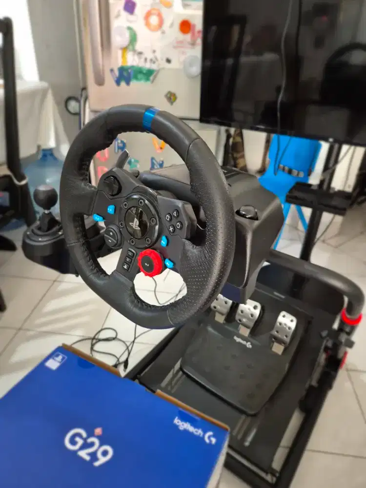 Bundling second logitech G29 + pedal + shifter + bracket TV