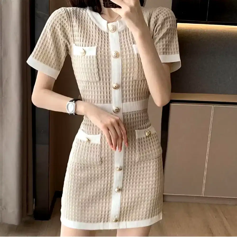 DRESS RAJUT KOREAN STYLE  BODYCON