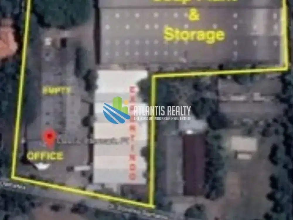 Dijual Pabrik/Gudang di Cikokol Tangerang Jl. M.h. Thamrin