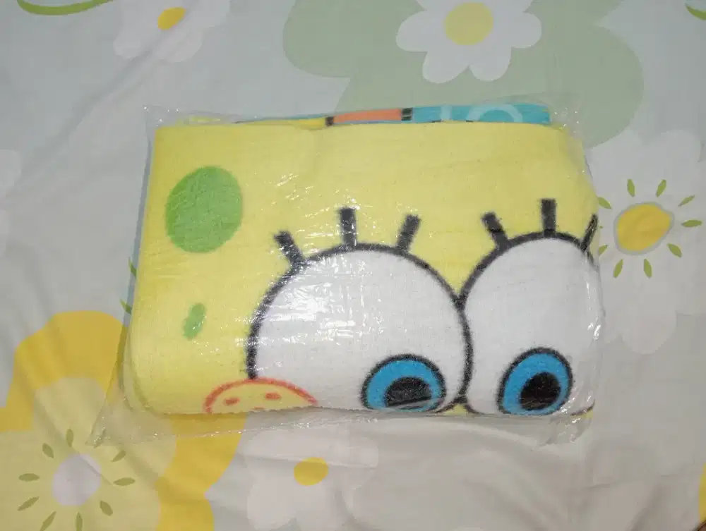 PRELOVED Selimut karakter SpongeBob SquarePants