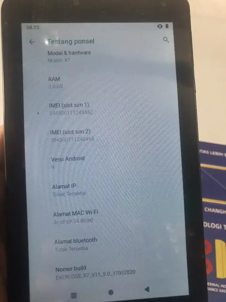 Evercoss Tab jarang dipakai