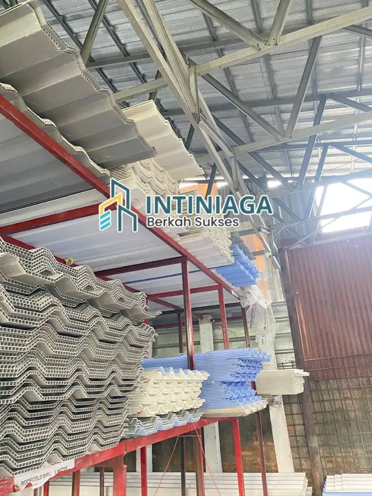 Atap upvc doubel layer roofcold
