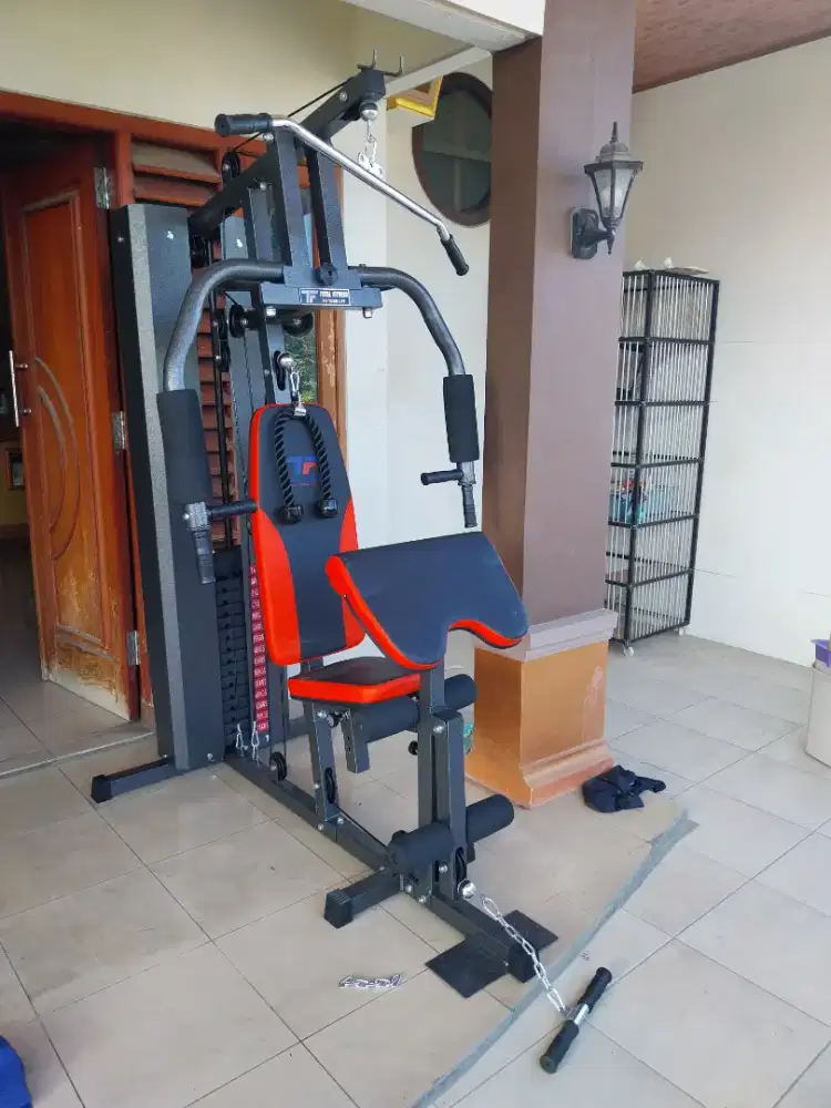 HOME GYM 1 SISI TLHG 009 BEBAN 75 KG ALAT FITNESS BARU COD