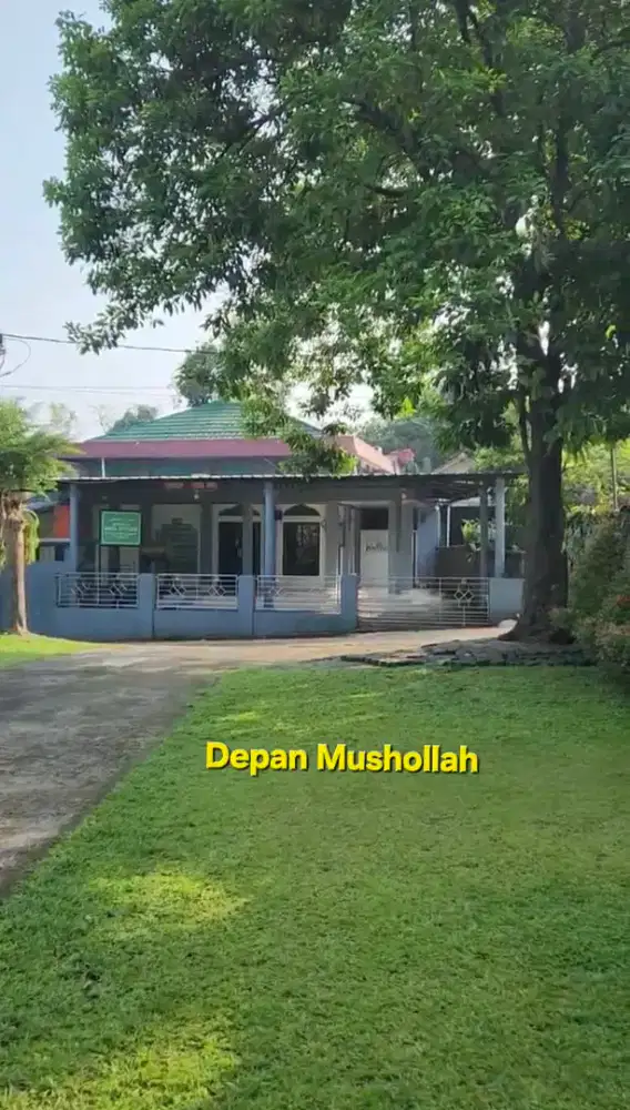 Dijual murah Tanah beserta bangunan.Buat santai enak pemandangan bagus