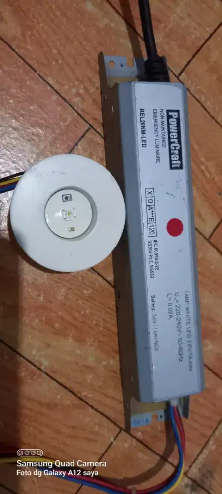 Lampu Darurat power craft