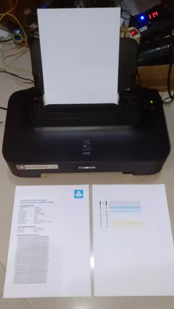 Printer Canon Pixma IP2770 siap pakai color black 811 810