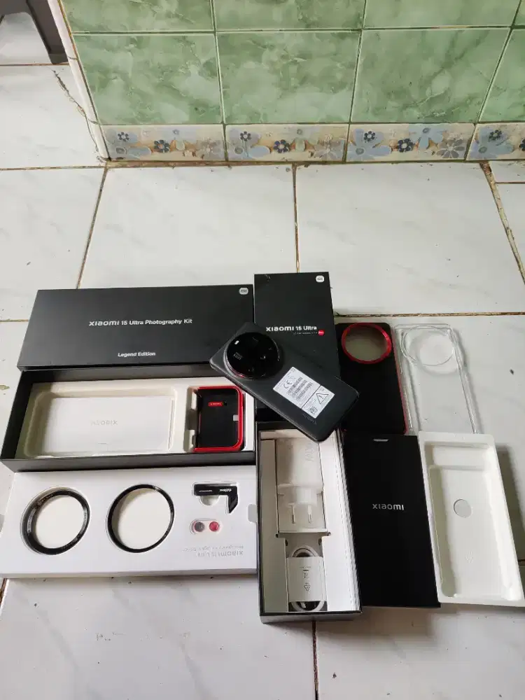 Xiomi 15 ultra ram 16/512 like new + photography kit