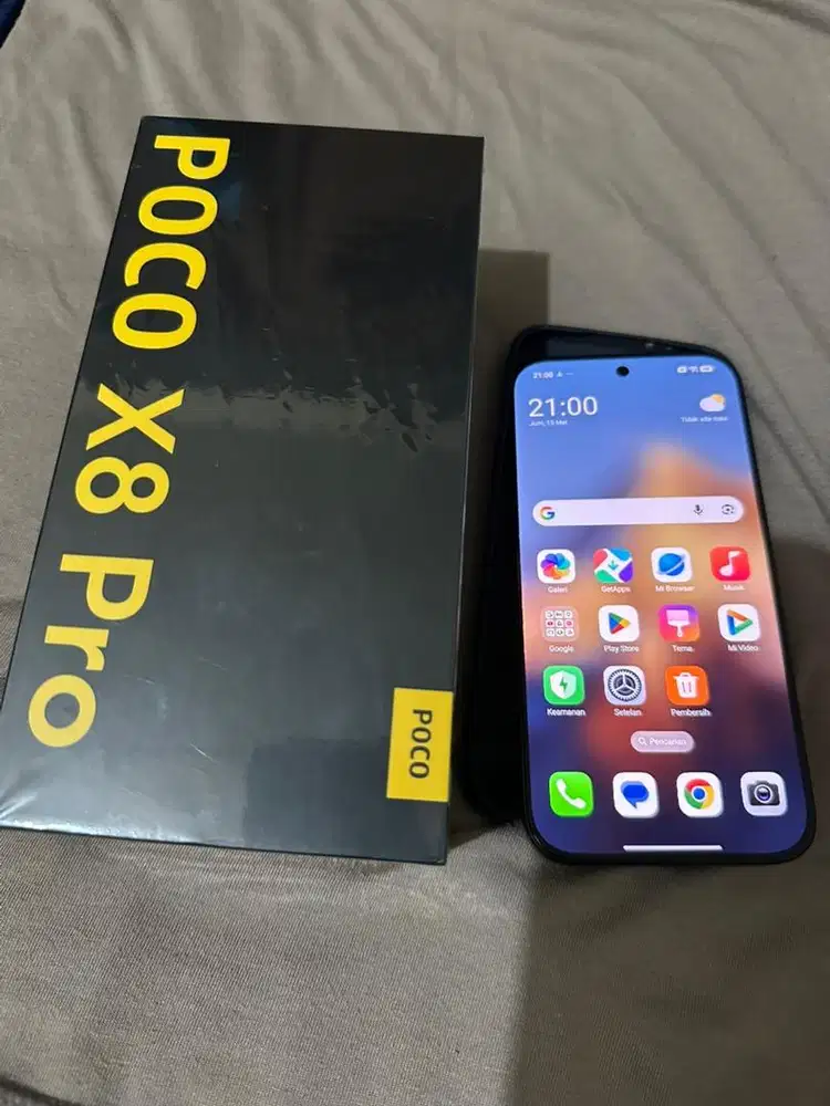 Jual Poco X8 pro 8/256 like new pemakaian baru 7hari