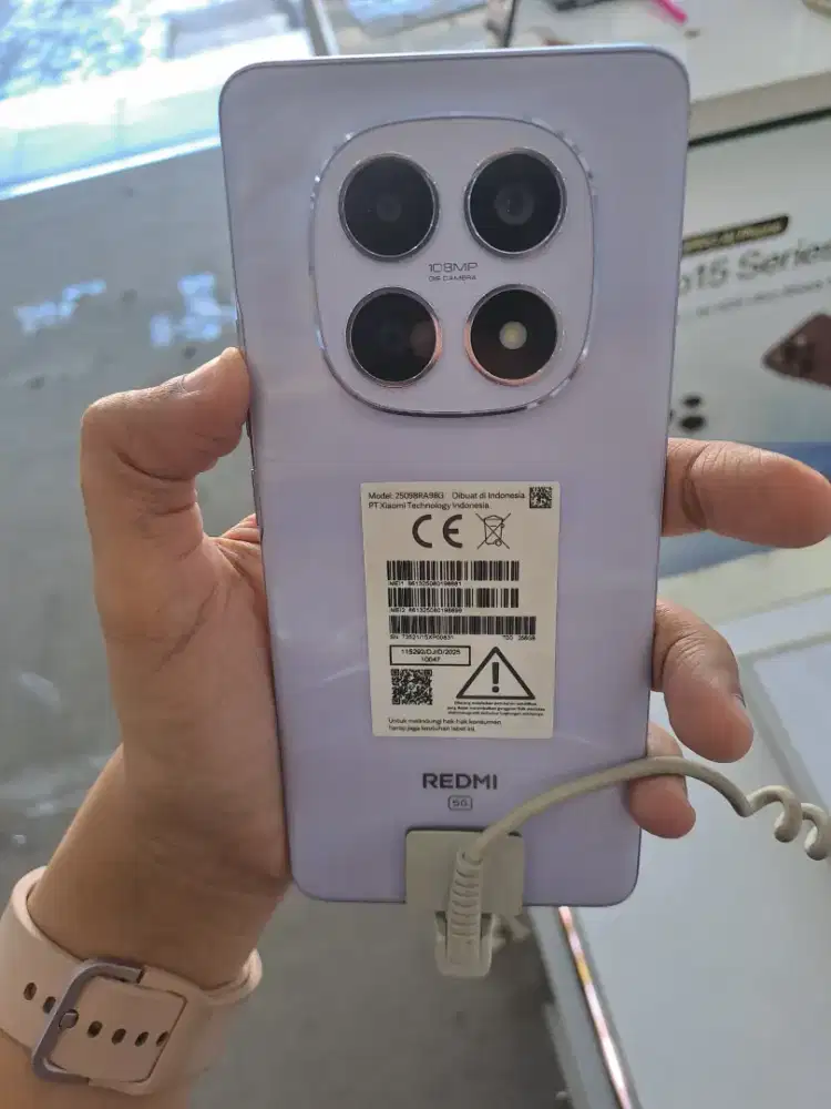 REDMI NOTE 15 4G+KAMERA 108MP+BATERAI 6000 MAH FREE PANCI KUKUS
