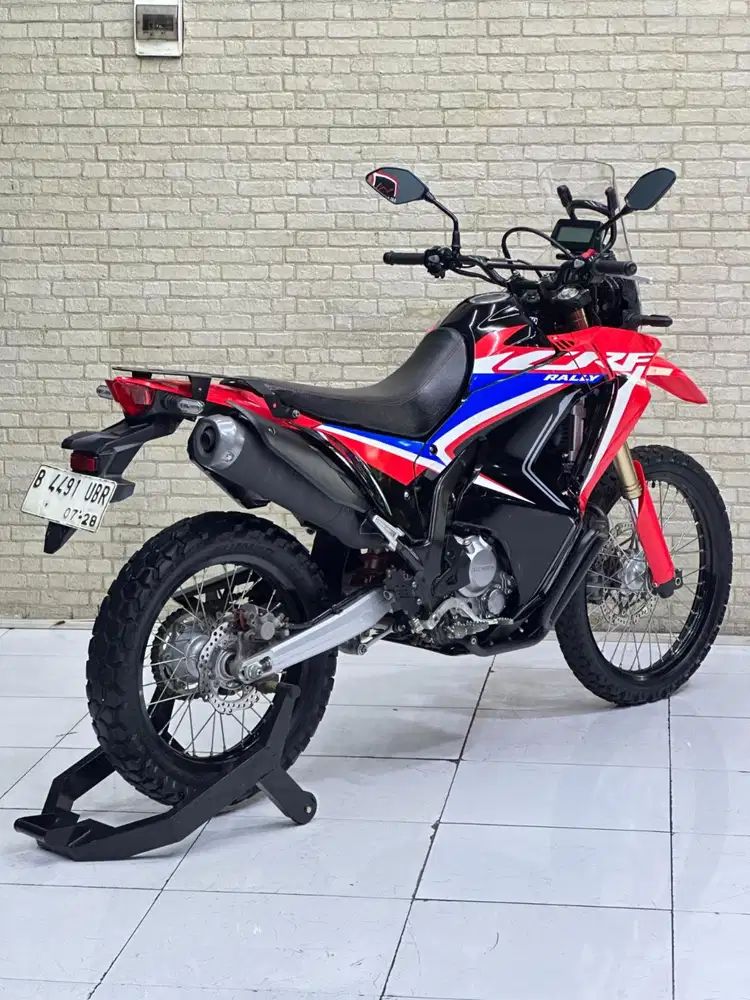 UNIT LANGA‼️Honda CRF 250 Rally 2023 Red Odo 7rb - Mustika Motoshop