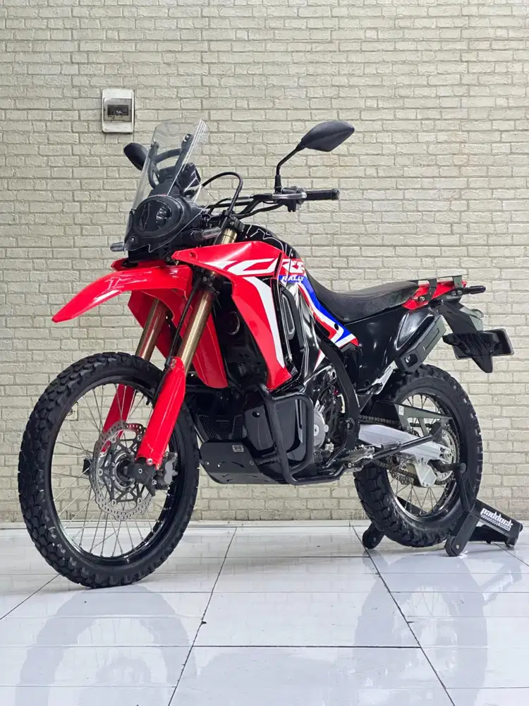 UNIT LANGA‼️Honda CRF 250 Rally 2023 Red Odo 7rb Likenew