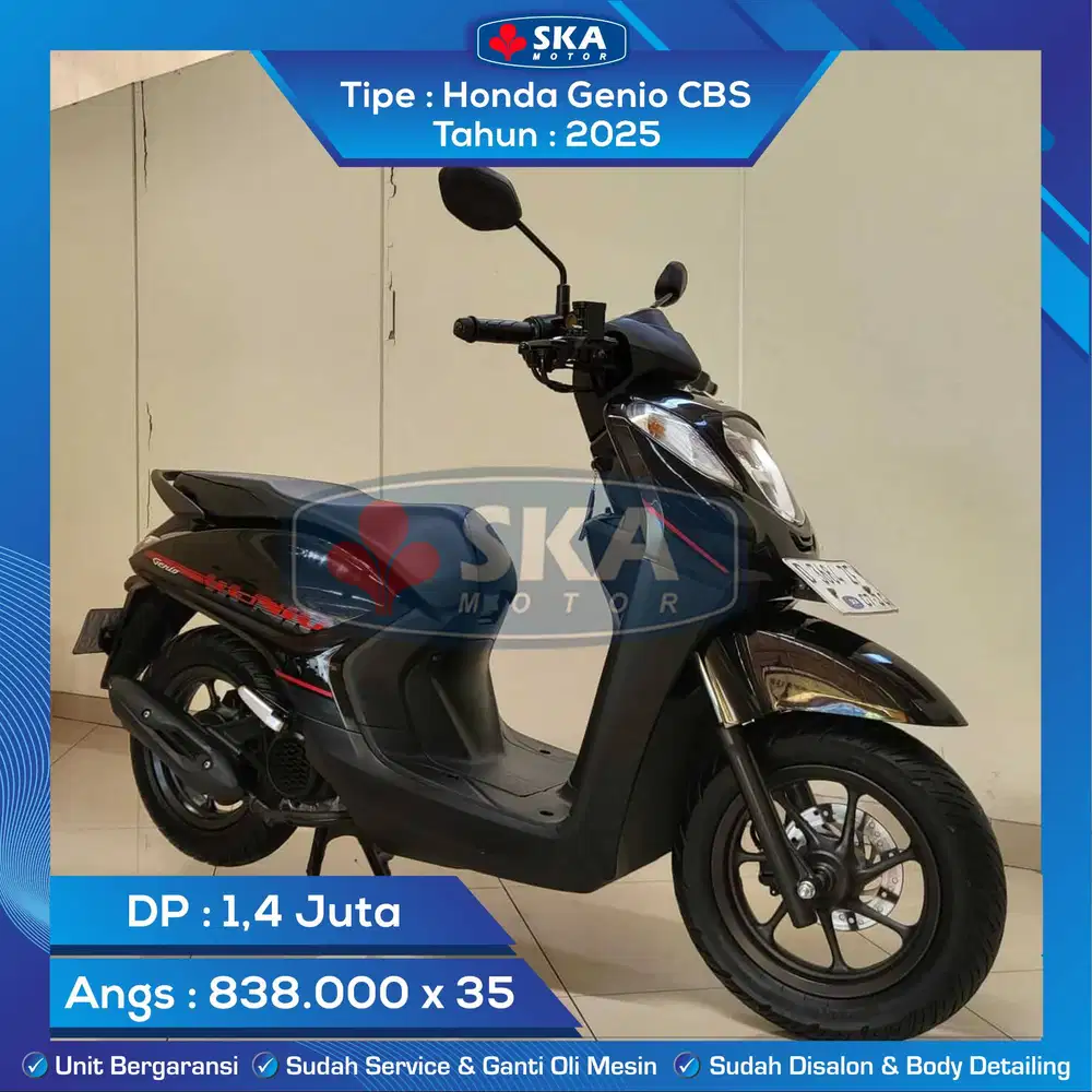 Honda Genio CBS Tahun 2025