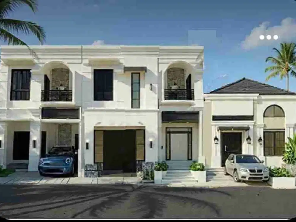 Rumah baru gaya modern di jakarta timur dekat Lrt cbr .