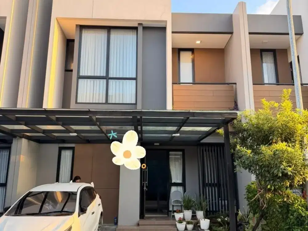 DISEWAKAN RUMAH FURNISH DI CLUSTER MAGENTA SUMMARECON BEKASI
