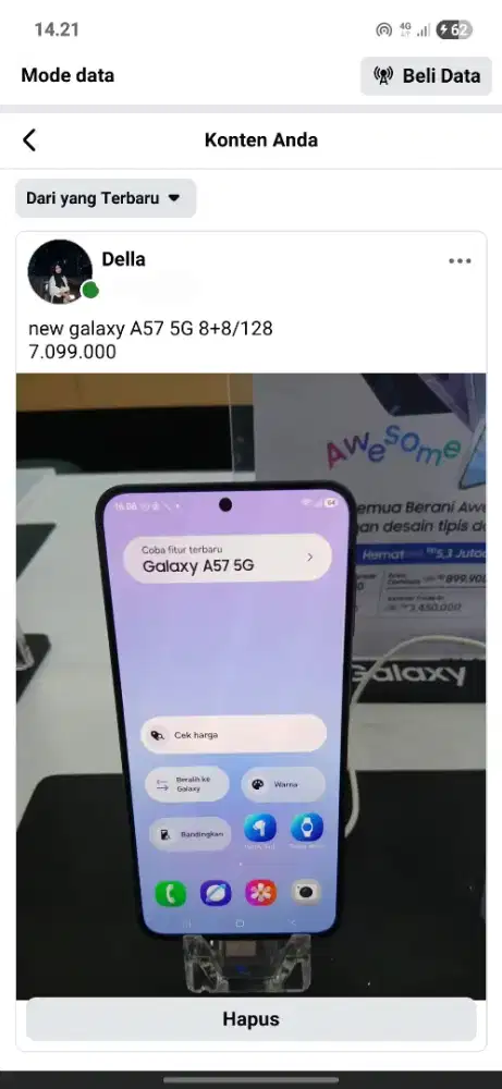 Samsung A57 8/256
