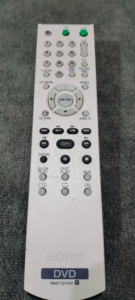 Sale Remot Sony DVD player Original RMT-D175P