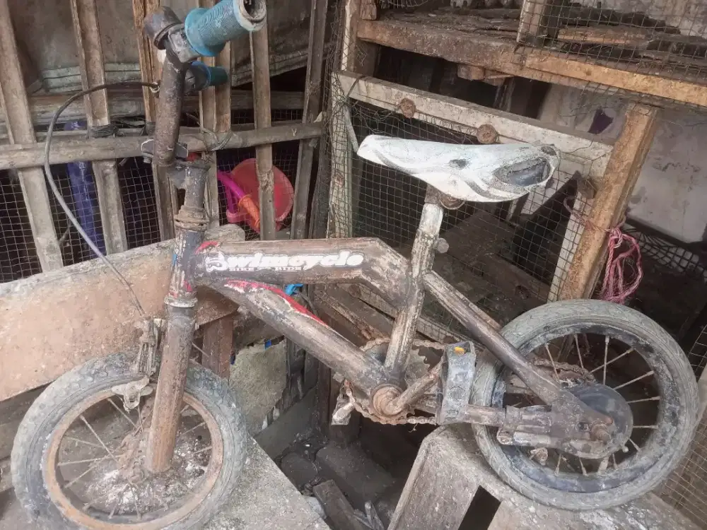 Speda anak ukuran 12 apa adanya jual aja