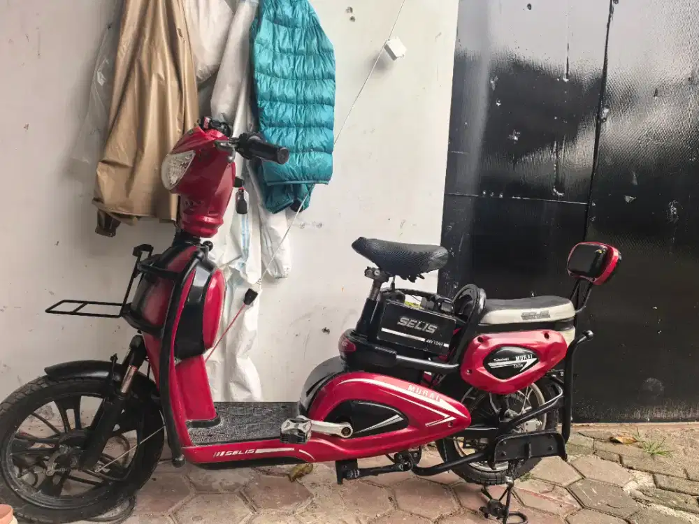 Dijual Murah Sepeda Listrik Selis Murai 500w Harus Ganti Batre Baru