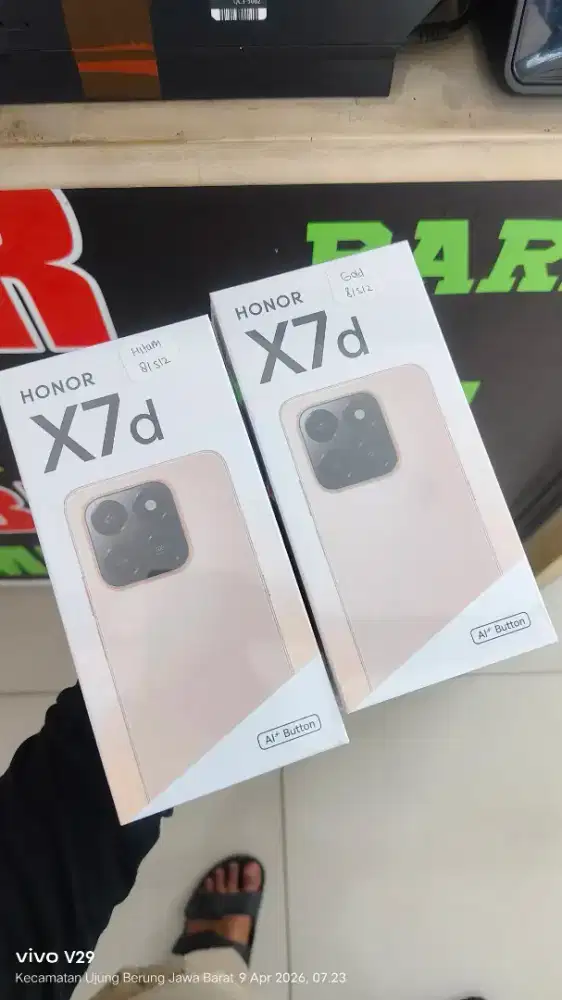 Honor X7D 8+8/256 108MP NFC Baru spesial promo